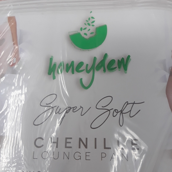 Honeydew Super Soft Chenille PJ Pajama Legging Pant Hearts NWT XXL 2XL - Picture 7 of 11